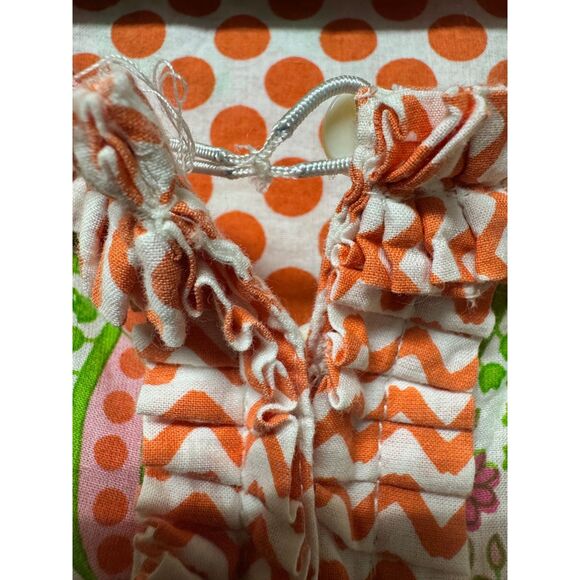 GRETCHEN SCOTT Vibrant Floral Red/Green/White Sleeveless Tunic, Sz XL - Picture 9 of 11